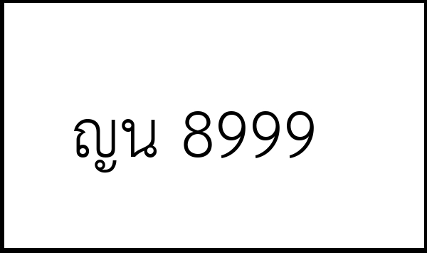 ญน 8999